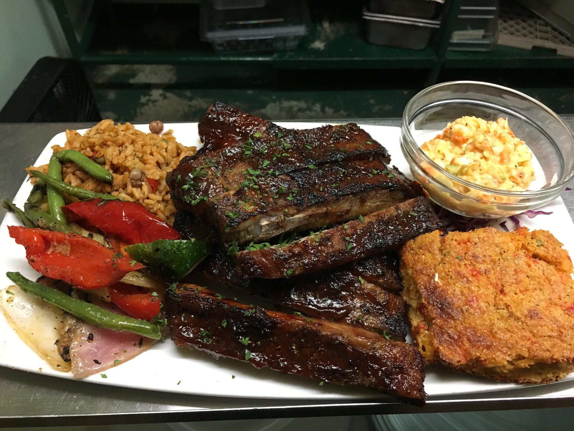 BBQ St. Louis ribs